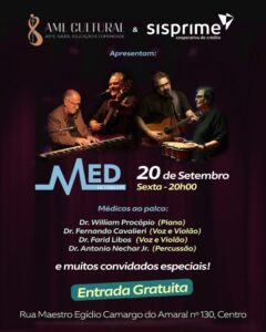 Música e medicina se encontram em Londrina no Med in Concert