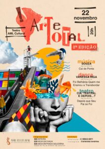 Arte Total retorna ao Teatro AML Cultural com música, dança e teatro  
