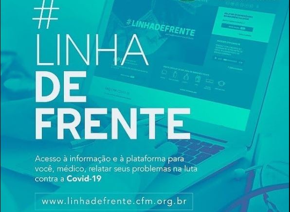 CFM lança #Linha de Frente para médicos na luta contra a Covid-19