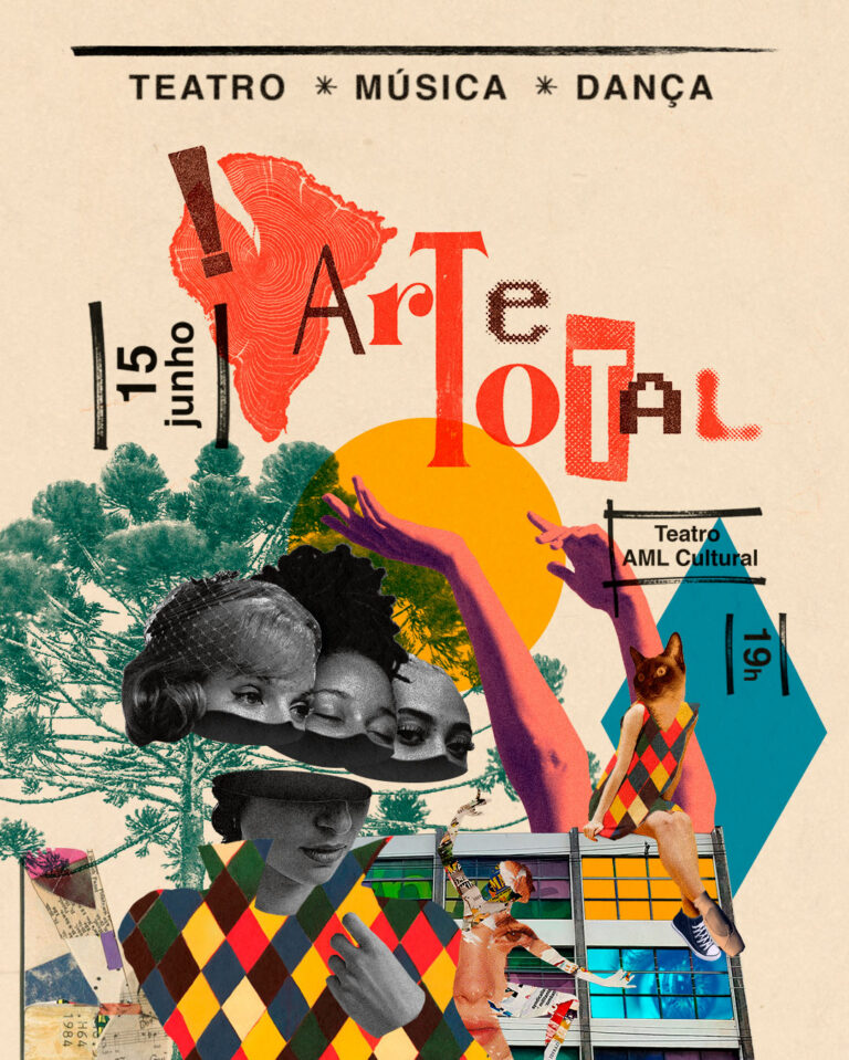 AML Cultural recebe o espetáculo Arte Total, que reúne diferentes linguagens artísticas