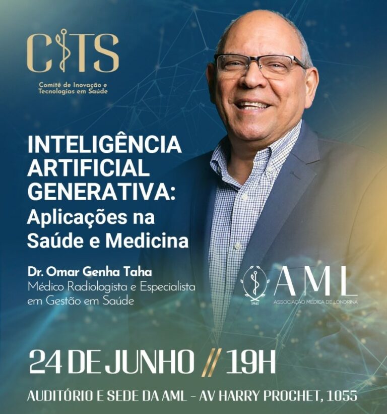 Com palestra sobre inteligência artificial, AML apresenta o Comitê de Inovação e Tecnologia em Saúde