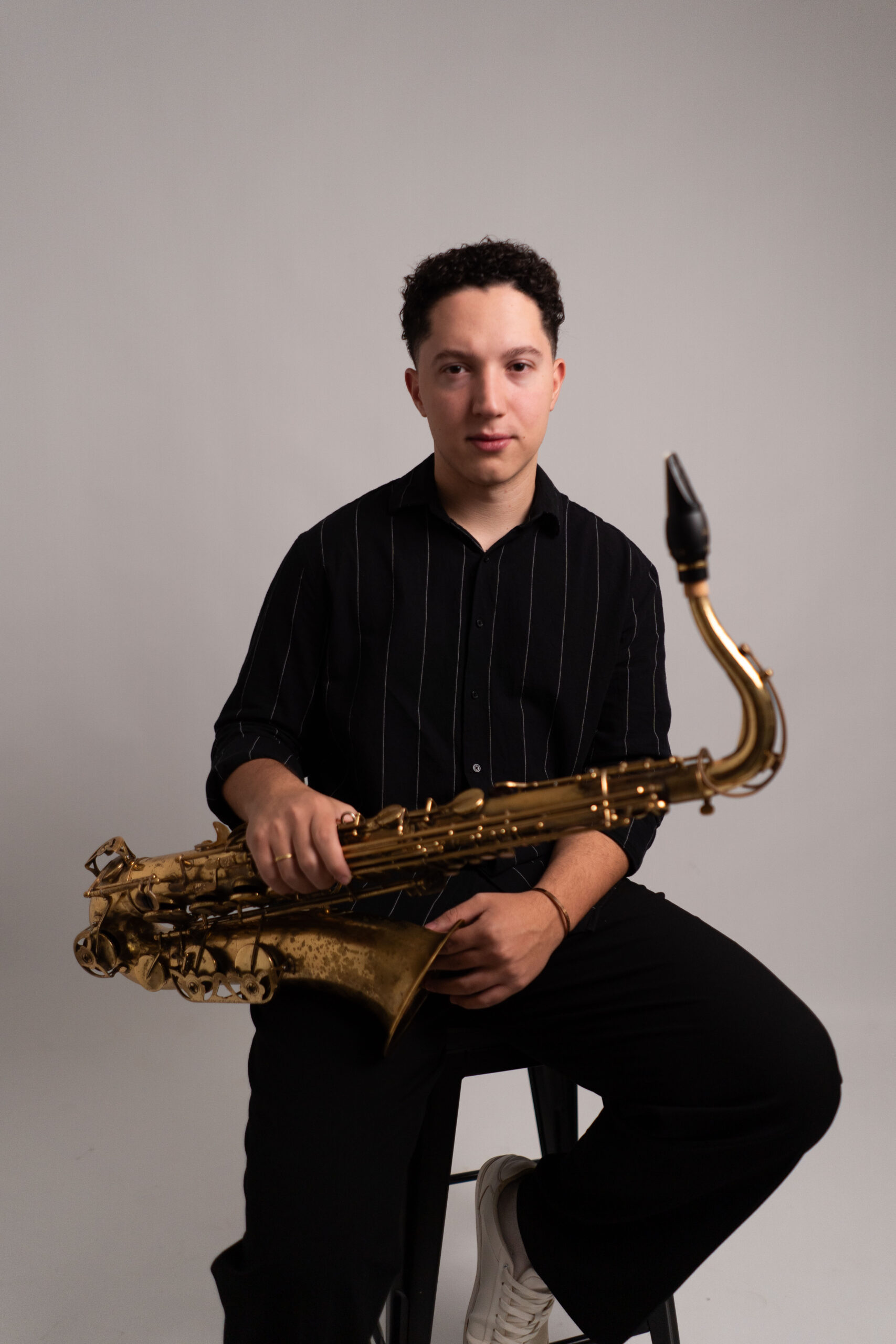 AML Cultural recebe show de saxofone com Gabriel Peixoto