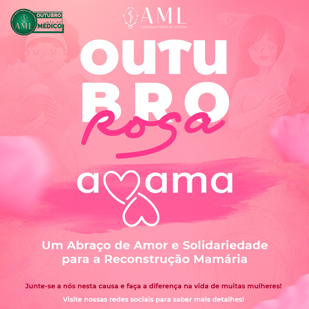 Campanha AMAMA: AML arrecada recursos para compra de próteses para reconstrução mamária